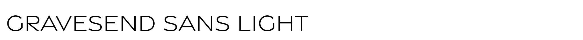 Gravesend Sans Light image